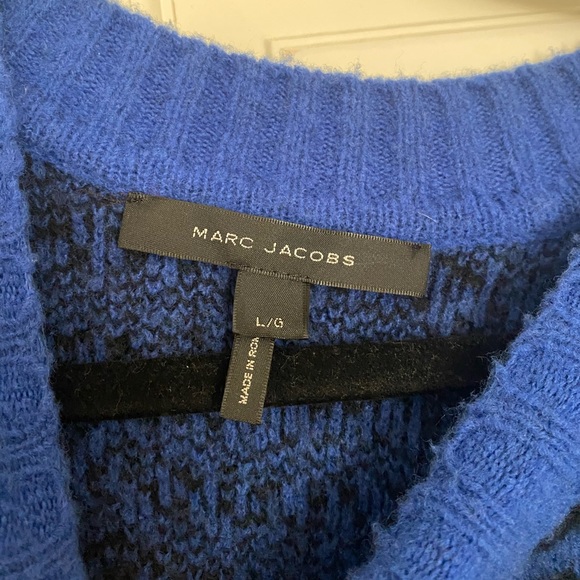 Blue and black, oversized Marc Jacob’s sweater. L - Picture 3 of 4